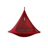 The Hamptons Collection 72â€� Red Two Person Hanging Cacoon Chair with Hanging Hardware