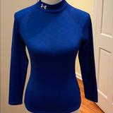 Under Armour Shirts & Tops | Girls Cold Gear Top | Color: Blue | Size: Ylg Fits 12 -14