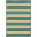 Moretti Origin Indoor/Outdoor Area Rug 4768G Outdoor Blue Lines Multi-Color 2 5 x 4 5 Rectangle