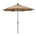 California Umbrella 9 ft. Aluminum Push Button Tilt Olefin Market Umbrella