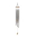 Zingz & Thingz 57 Brown and Silver Grand Vista Outdoor Wind Chimes