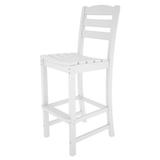 POLYWOODÂ® La Casa Cafe Recycled Plastic Bar Height Side Chair