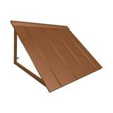 Awntech H22-US-5COP 5 ft. Houstonian Metal Standing Seam Awning Copper - 68 x 24 x 24 in.