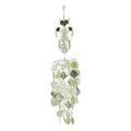 In the Breeze 7015 â€” Capiz Decorative Wind Chime Owl â€” Melodic Beach Seashell Chime for Patios Decks