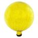 Achla Designs 12 Inch Gazing Glass Globe Sphere Garden Ornament Lemon Drop