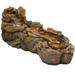 Sunnydaze Flowing Driftwood Falls Outdoor Fountain with LED Light - 8