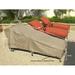 Covered Living Patio Chaise covers with Velcro 84 L x 30 W x 29 H