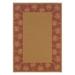 Avalon Home Lindos Palm Border Indoor/Outdoor Area Rug