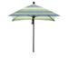 California Umbrella Venture 6 Bronze Market Umbrella in Green