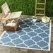 Safavieh Courtyard Alyssa Geometric Indoor/Outdoor Area Rug 8 x 11 Blue/Beige