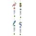 Evergreen 43.25 Solar Windchimes Tropical 4 Asst 6.3 x 41.7 x 3.9 inches.