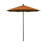 California Umbrella Venture 7.5 Bronze Market Umbrella in Tuscan