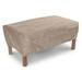 KoverRoos KoverRoos III Taupe Rectangle Ottoman / Small Table Cover