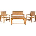 Safavieh Ozark 4 - Piece Outdoor Set