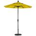 California Umbrella 7.5 Patio Umbrella in Sunflower Yellow