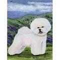 11 x 15 in. Bichon Frise Flag Garden Size