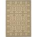 SAFAVIEH Courtyard Charlotte Floral Indoor/Outdoor Area Rug 4 x 5 7 Coffee/Sand