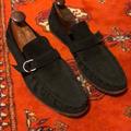 Gucci Shoes | Gucci Suede Loafers | Color: Black | Size: 42 1/2