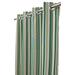 Sunbrella Catalina Cilantro Indoor/Outdoor Curtain Panel by Sweet Summer Living 50 x 120 with Stainless Steel Grommets