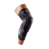 McDavid Hex Knee Pads Compression Leg Sleeve for Basketball Volleyball Weightlifting and More - Pair of Sleeves