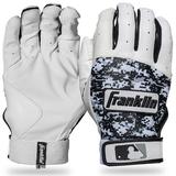 Digitek Batting Gloves Gray/White/Black Digi Youth Large