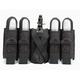 Tippmann 4+1 Paintball Sport Harness Kolds Pods and One Tank Black