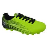 Vizari Stealth Firm Ground Soccer Cleats - Lightweight Durable & Comfortable Kids & Youth Soccer Cleats with Excellent Traction - Girls & Boys Soccer Shoes with Padded Heel & Anti-Stretch Lining