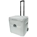 Igloo 52 QT 5-Day Marine Ice Chest Cooler with Wheels White