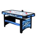 Hathaway Face-Off 5-Foot Air Hockey Game Table for Family Game Rooms with Electronic Scoring