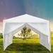 10 x 20 Pergola Canopy Tent for Outdoor & Sport Upgraded Party Wedding Tent Pavilion w/6 Removable Sidewalls Waterproof Sun Shelter Canopy Free Stake and Nylon Ropes White S10472