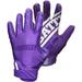 Battle Sports Adult DoubleThreat Football Gloves - Small - Purple/Purple