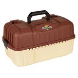 Flambeau Outdoors 7 Tray Hip Roof Tackle Box 20 inches long Plastic Beige