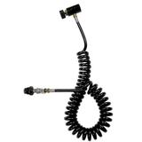 Tippmann Paintball Deluxe Coil Remote Air Line and Quick Disconnect for HPA and Paintball CO2 Tanks