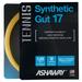 Ashaway Synthetic Gut 17G Tennis String Gold ( Gold )