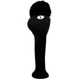 IZZO Vintage Knitted Golf Club Headcover - Driver - Black