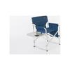Faulkner FLK-48872 Directors Chair with Pocket Pouch & Folding Tray - Blue