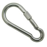 Scuba Choice Boat Marine Clip 14cm SS Snap Hook Carabiner W/ Screw 19mm Opening