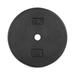 CAP Barbell Standard Cast Iron Weight Plate 25 Lbs. Black