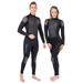 Seavenger 3mm Neoprene Wetsuit with Stretch Panels for Snorkeling Scuba Diving Surfing (Surfing Black Men s X-Large)