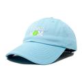 DALIX Premium Cap Tennis Mom Hat for Women Hats and Caps in Light Blue