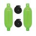 Extreme Max 3006.7602 BoatTector Inflatable Fender Value 2-Pack - 6.5 x 22 Neon Green