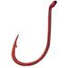Gamakatsu Octopus Hook in High Quality Carbon Steel Red Size 1 8-Pack