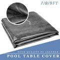 7/8/9FT Heavy Duty Leatherette Billiard Pool Table Cover Billiard Table Covers Waterproof