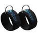 Fitteroy Ankle Straps for Cable Machine Equipment & Resistance Exercise Bands Tones Legs Glutes & Hams (Pair)