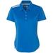 adidas Golf Womens 3-Stripes Shoulder Polo A235 -Bright Roy -M