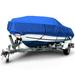 Budge 600 Denier V-Hull Boat Cover Waterproof and UV Resistant Size BT-2: 14 -16 Long 75 Beam