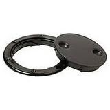 New Seachoice Twist Deck Plate-4-Black Scp 39271