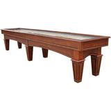 Playcraft Charles River 12 Chestnut Pro-Style Shuffleboard Table