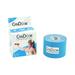 CanDo kinesiology tape 2 x 16.5 ft blue case of 10