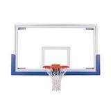 First Team Triumph Upgrade Package Steel-Glass Gymnasium Backboard44; Rim & Pad Upgrade Package- Kelly Green